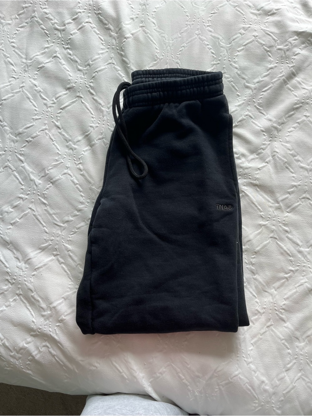 Aritzia Black Sweatpants with Drawstring